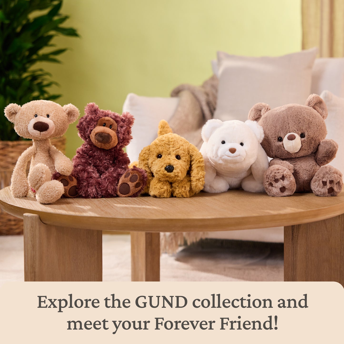 GUND Forever Friends Promise: Snuffles Bear