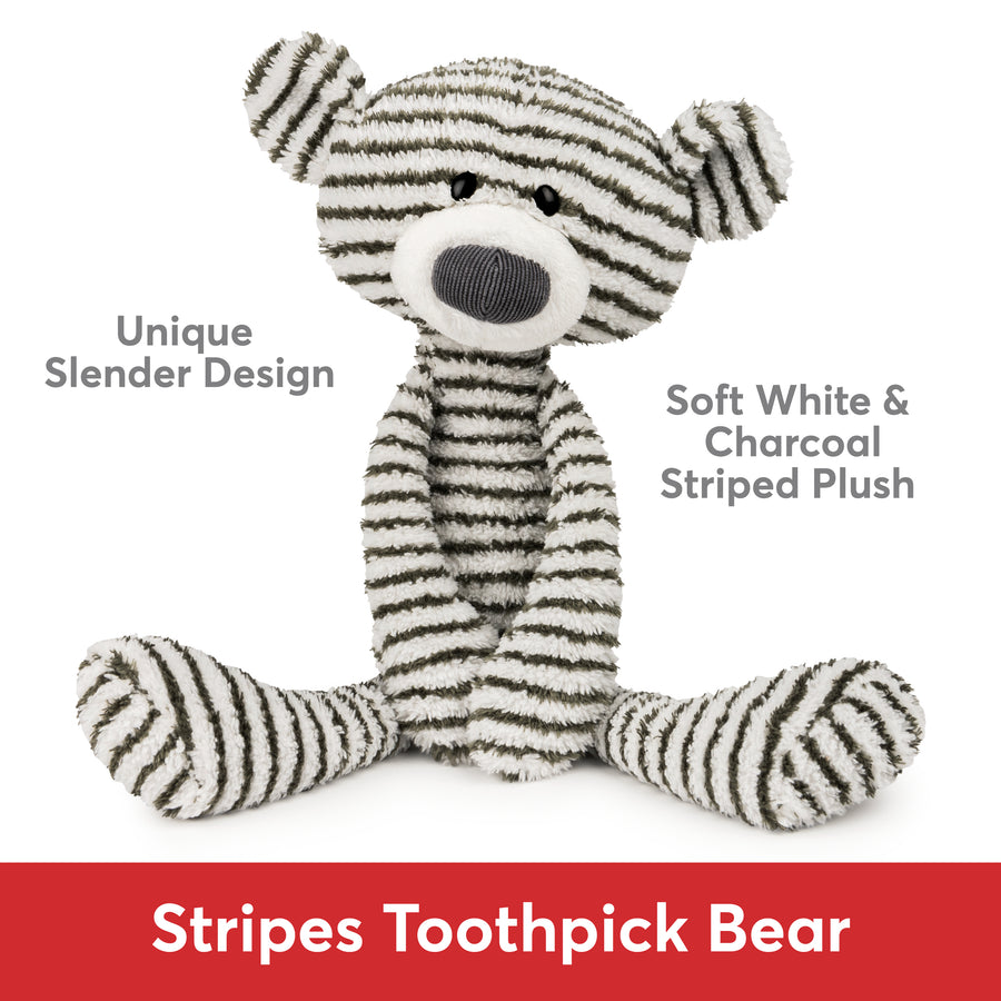 Stripe Toothpick Bear, 15 in