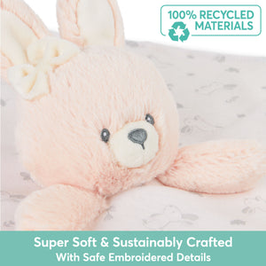 Roise™ 100% Recycled Bunny Lovey, 10 in