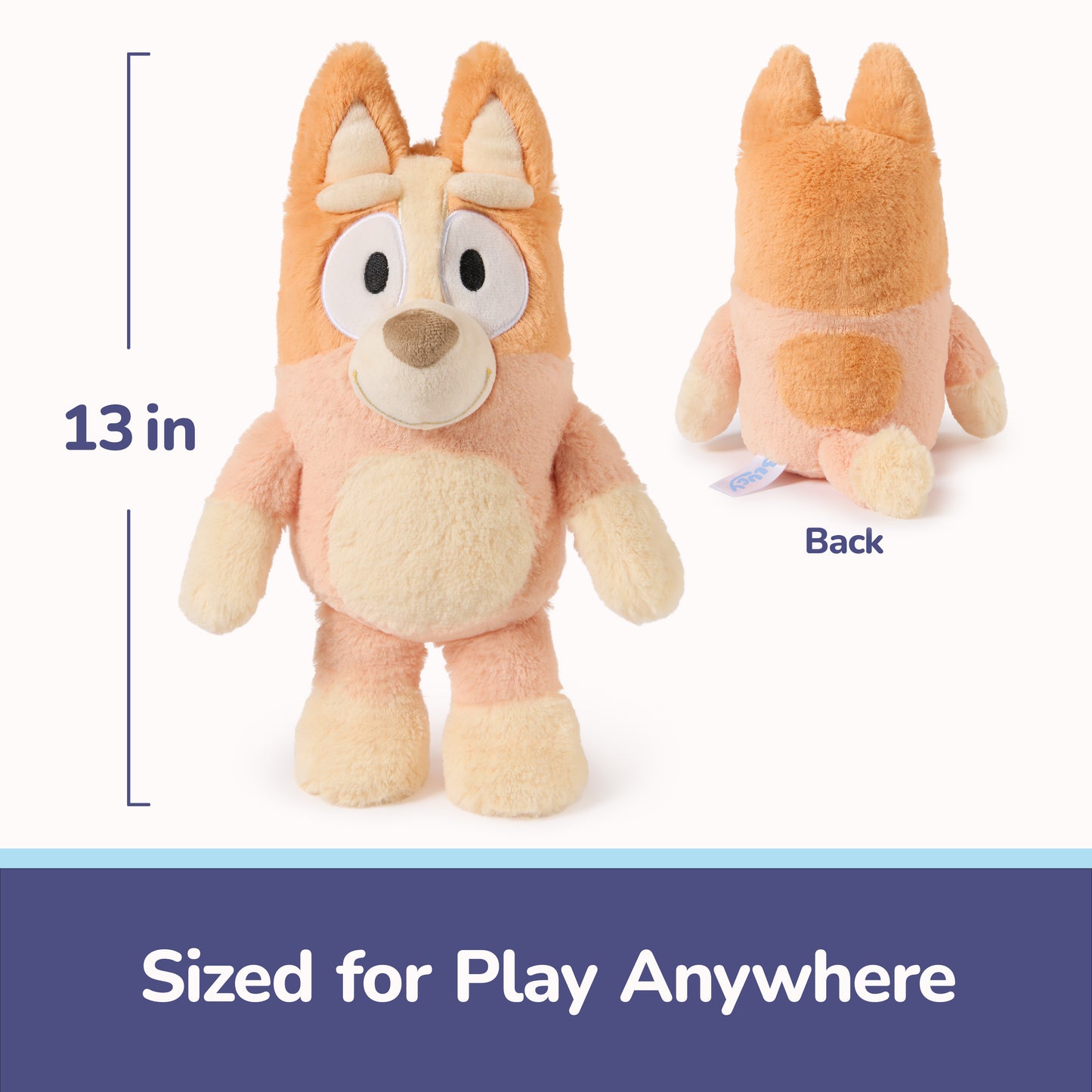 Sustainably Soft: Bingo, 13 in (Made from 100% Recycled Materials)