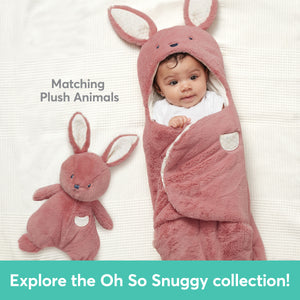 Oh So Snuggly® Bunny Blanket Wrap, 26 in