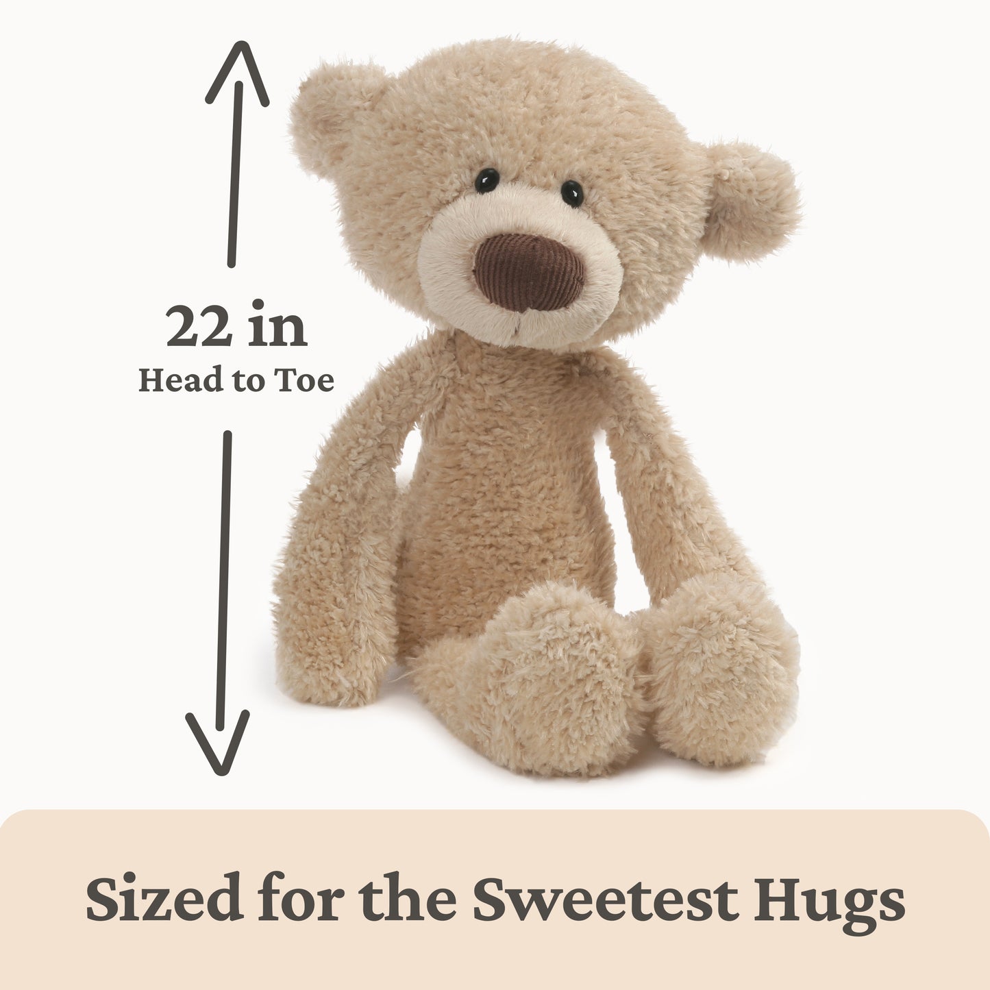 Animated Peek-A-Boo Bear, 22 in