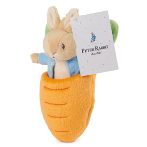 Peter Rabbit with Carrot Plush, 7 in