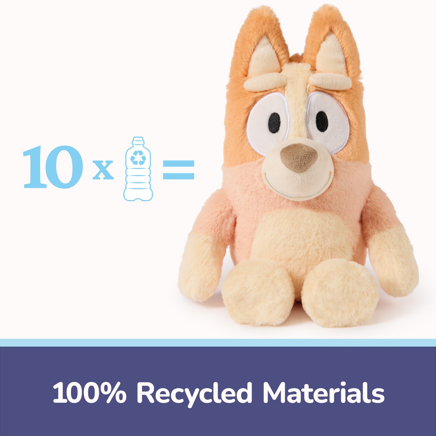 Sustainably Soft: Bingo, 13 in (Made from 100% Recycled Materials)