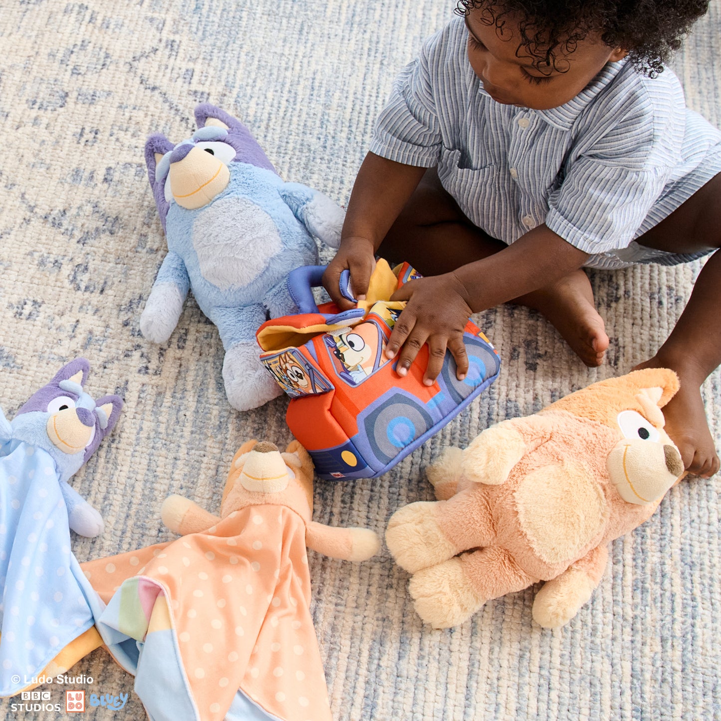 Sustainably Soft: Bluey, 13 in (Made from 100% Recycled Materials)