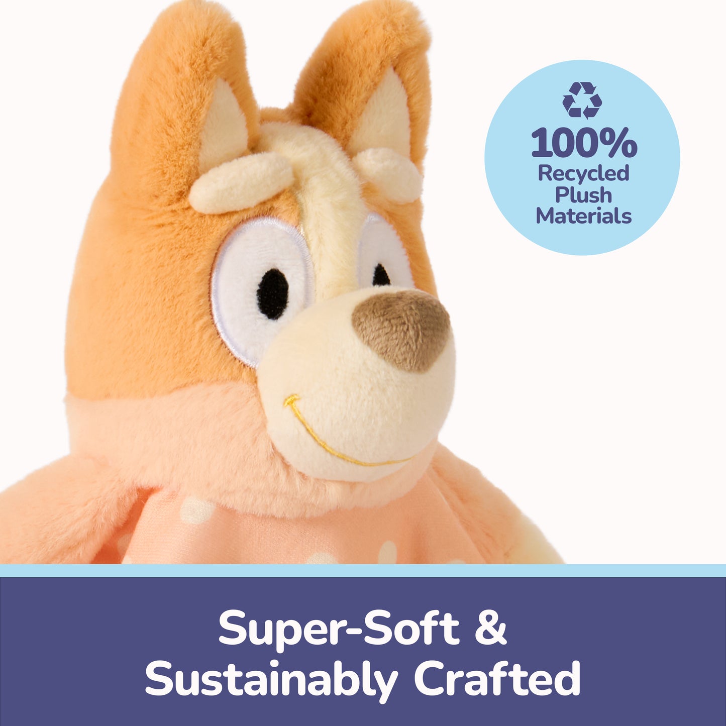 Sustainably Soft: Bingo Lovey, 13 in (Made from 100% Recycled Materials)