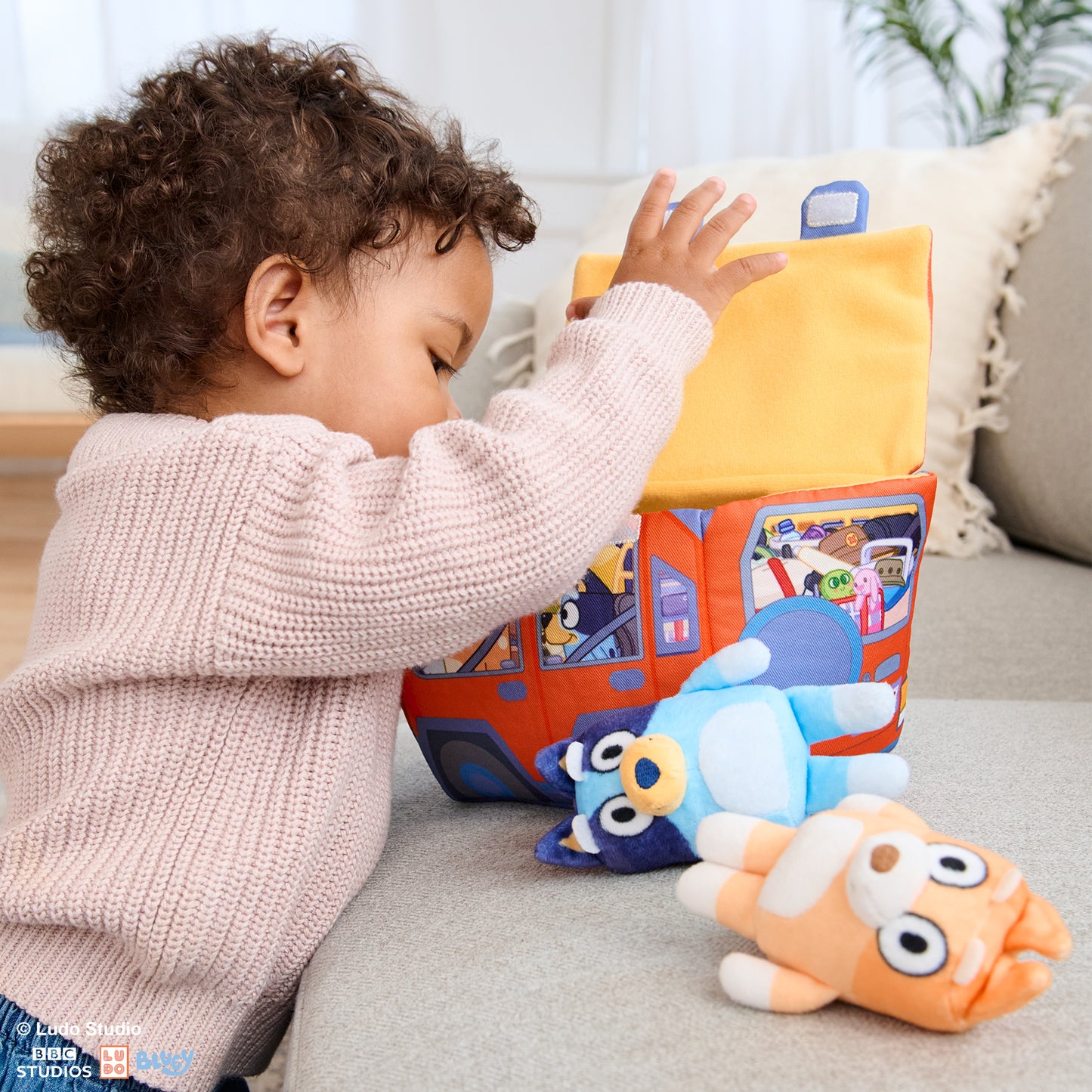 Bluey 5-Piece Playset, 7 in