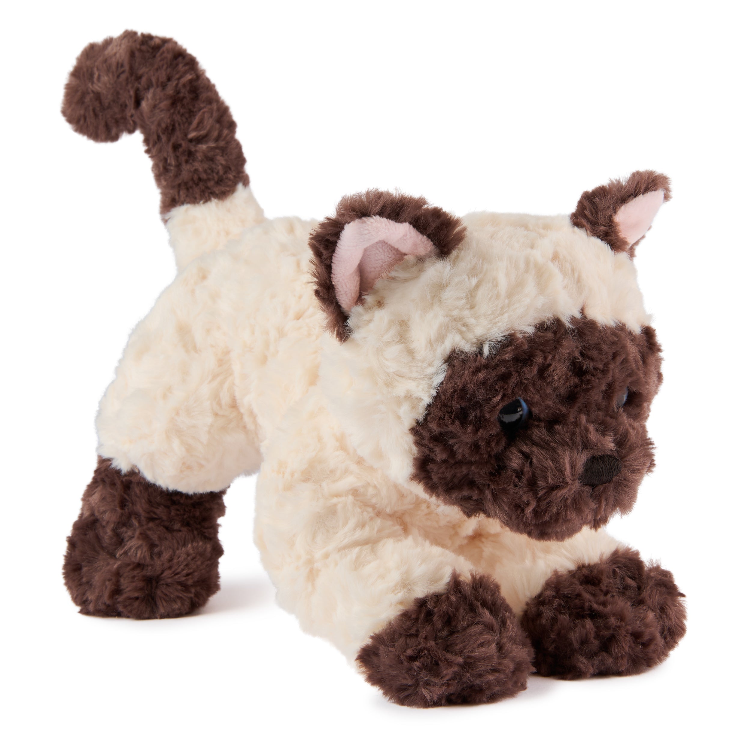 海外作家　シャム子猫ちゃん　ベルギー Lily Bear siam kitten Bootsie Siamese Kitten, 9 in – Gund