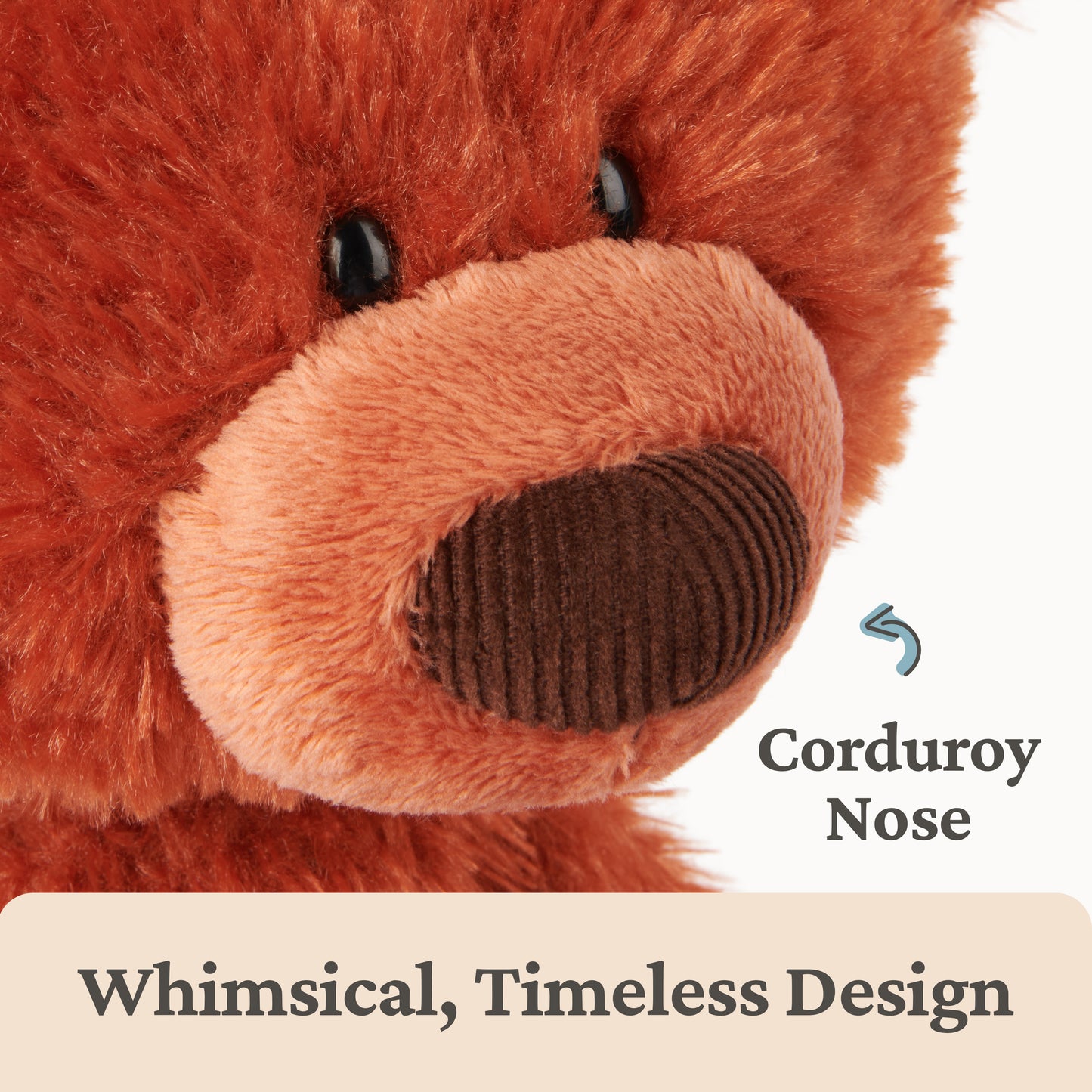 Pumpkin Pie Toothpick Bear, 15 in