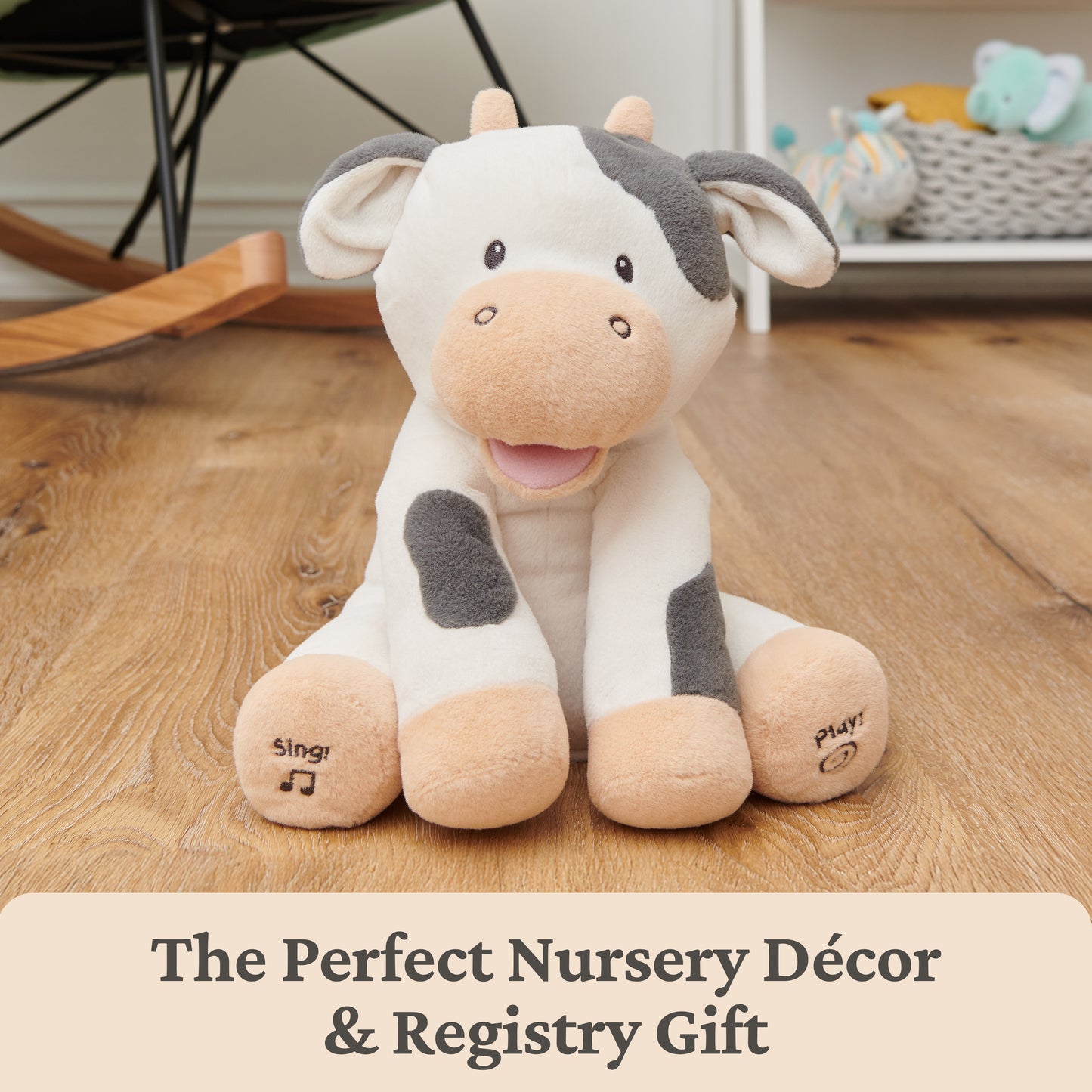 Animated Buttermilk the Cow, 12 in
