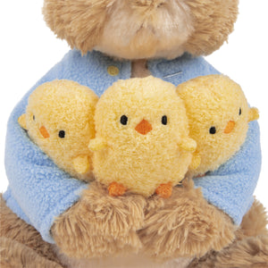 Peter Rabbit® Holding Chicks, 9.5 in