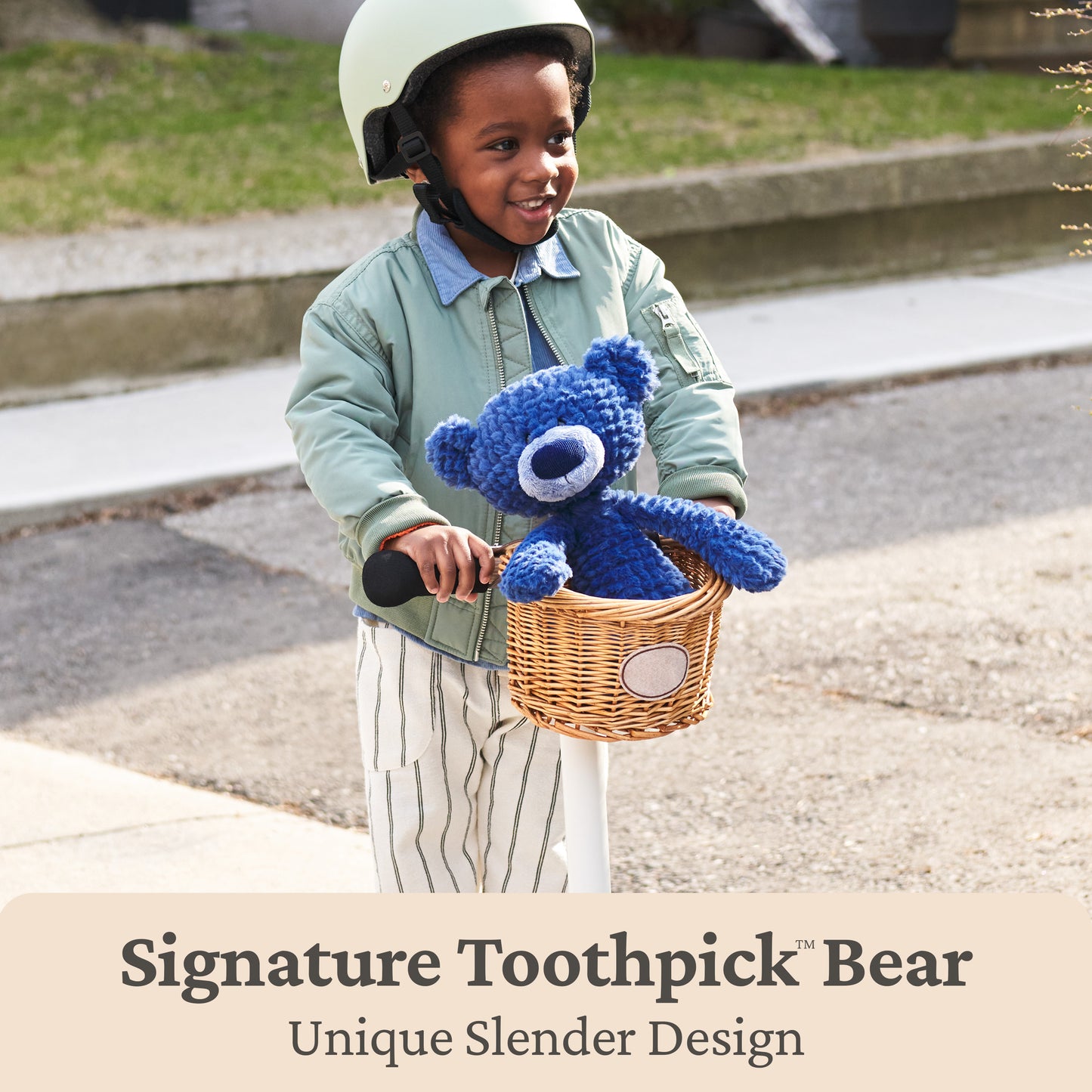 Ripple Toothpick Bear, 15 in