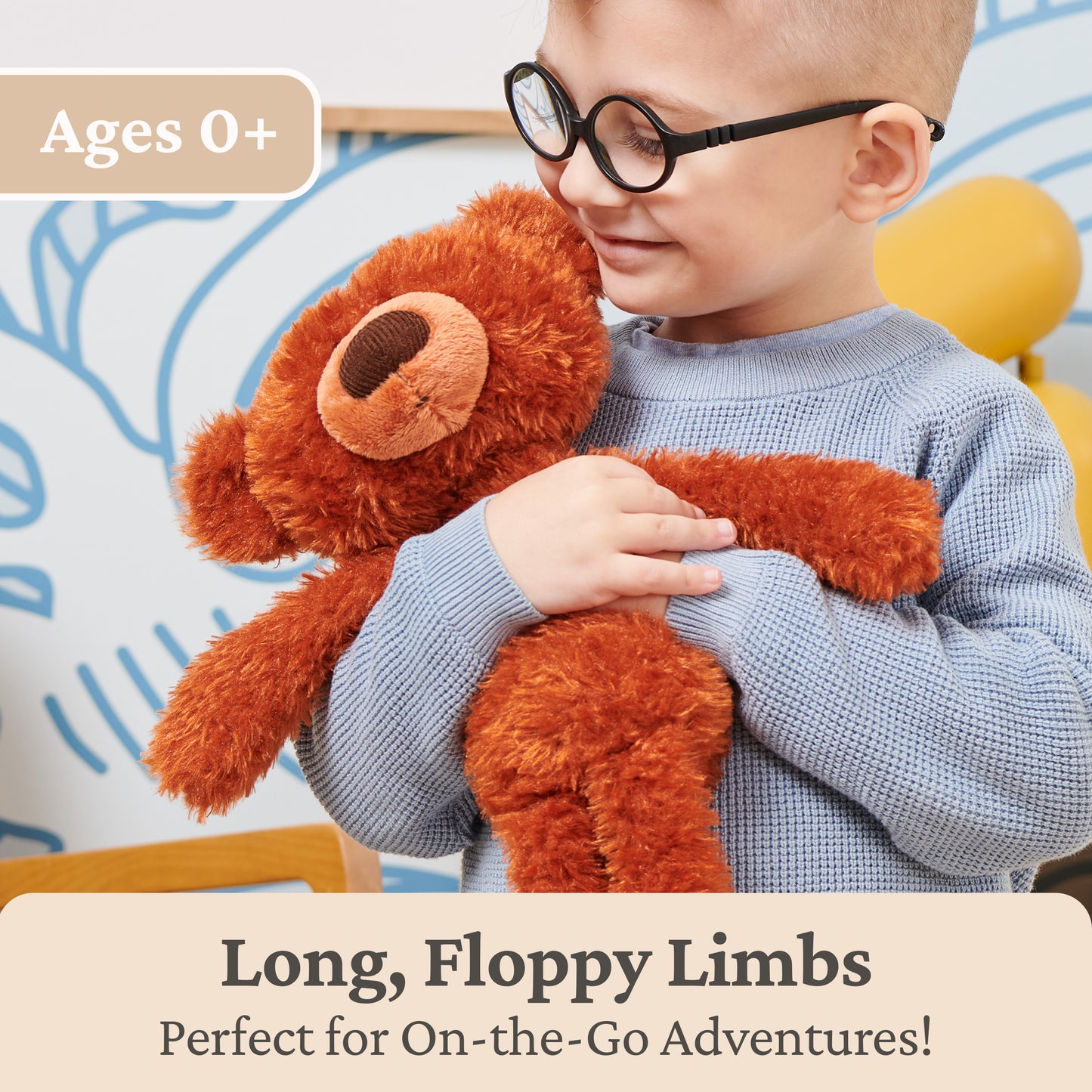 Pumpkin Pie Toothpick Bear, 15 in