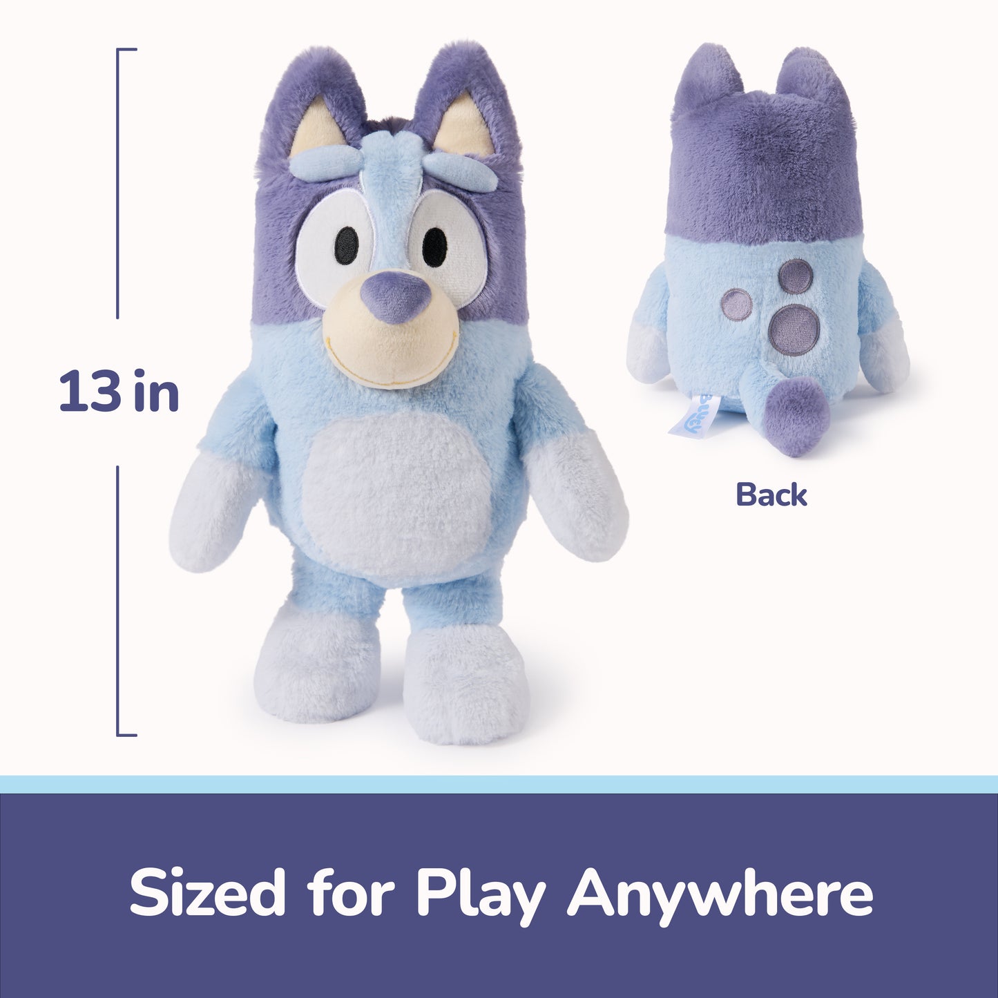 Sustainably Soft: Bluey, 13 in (Made from 100% Recycled Materials)