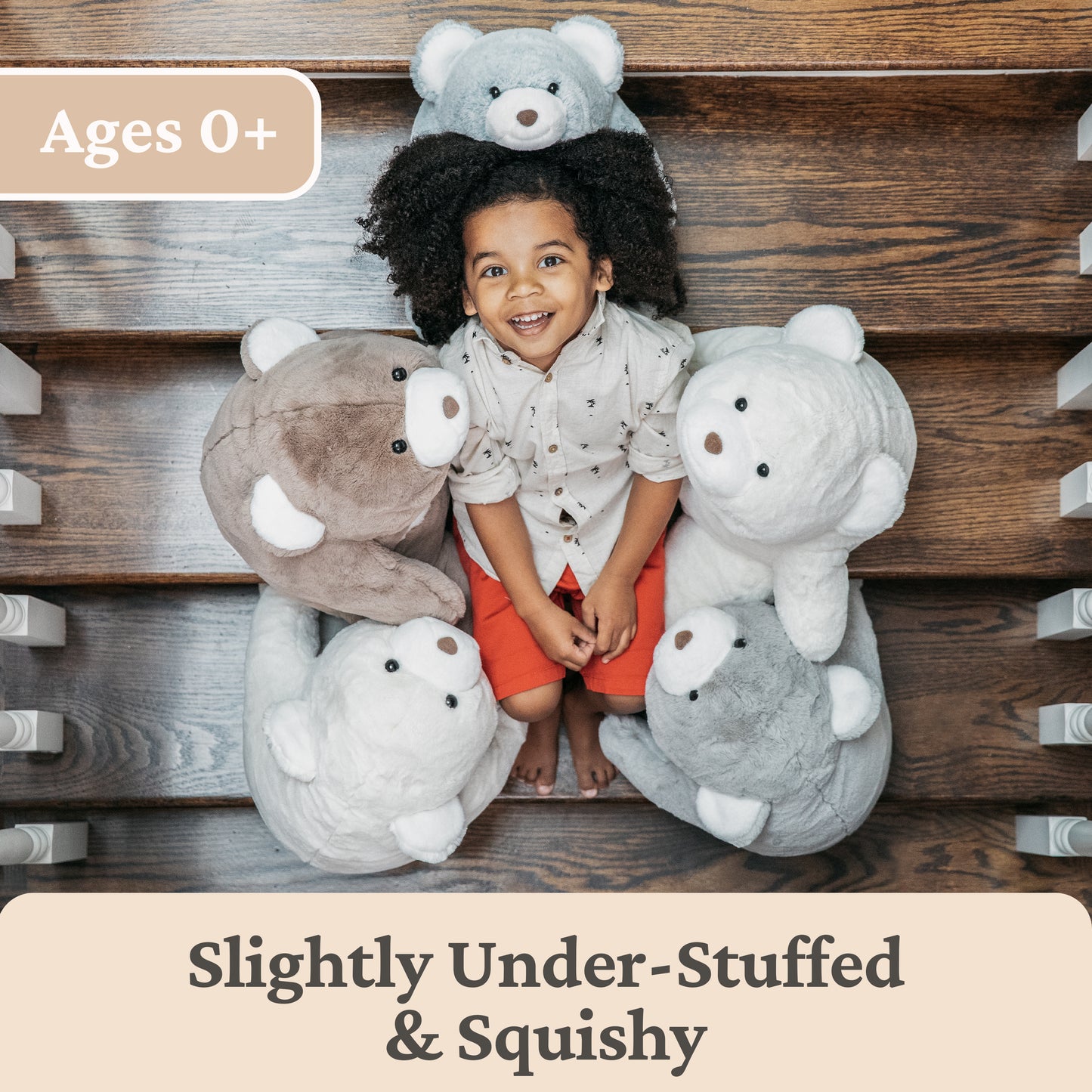 Snuffles, White, 18 in