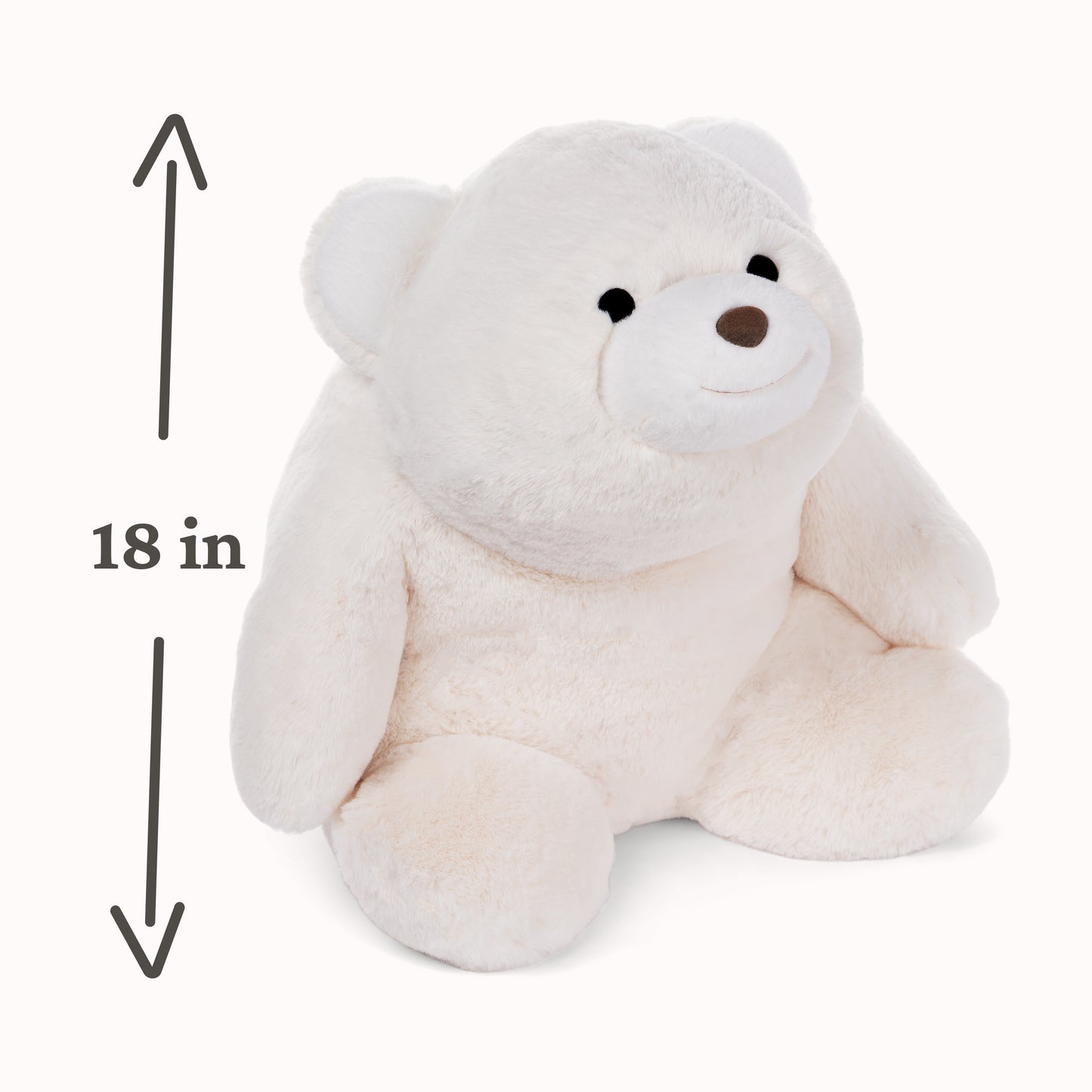 Snuffles, White, 18 in