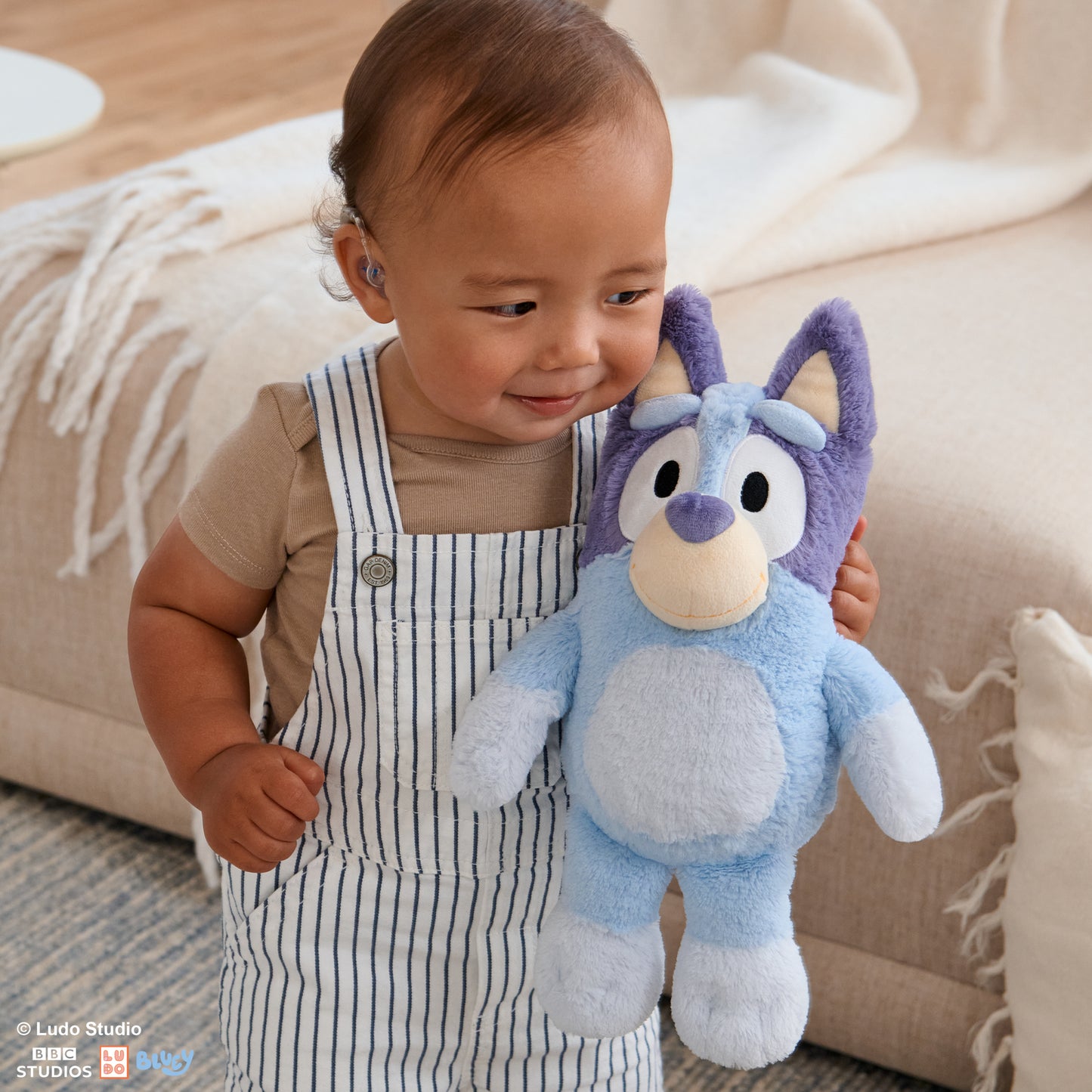 Sustainably Soft: Bluey, 13 in (Made from 100% Recycled Materials)