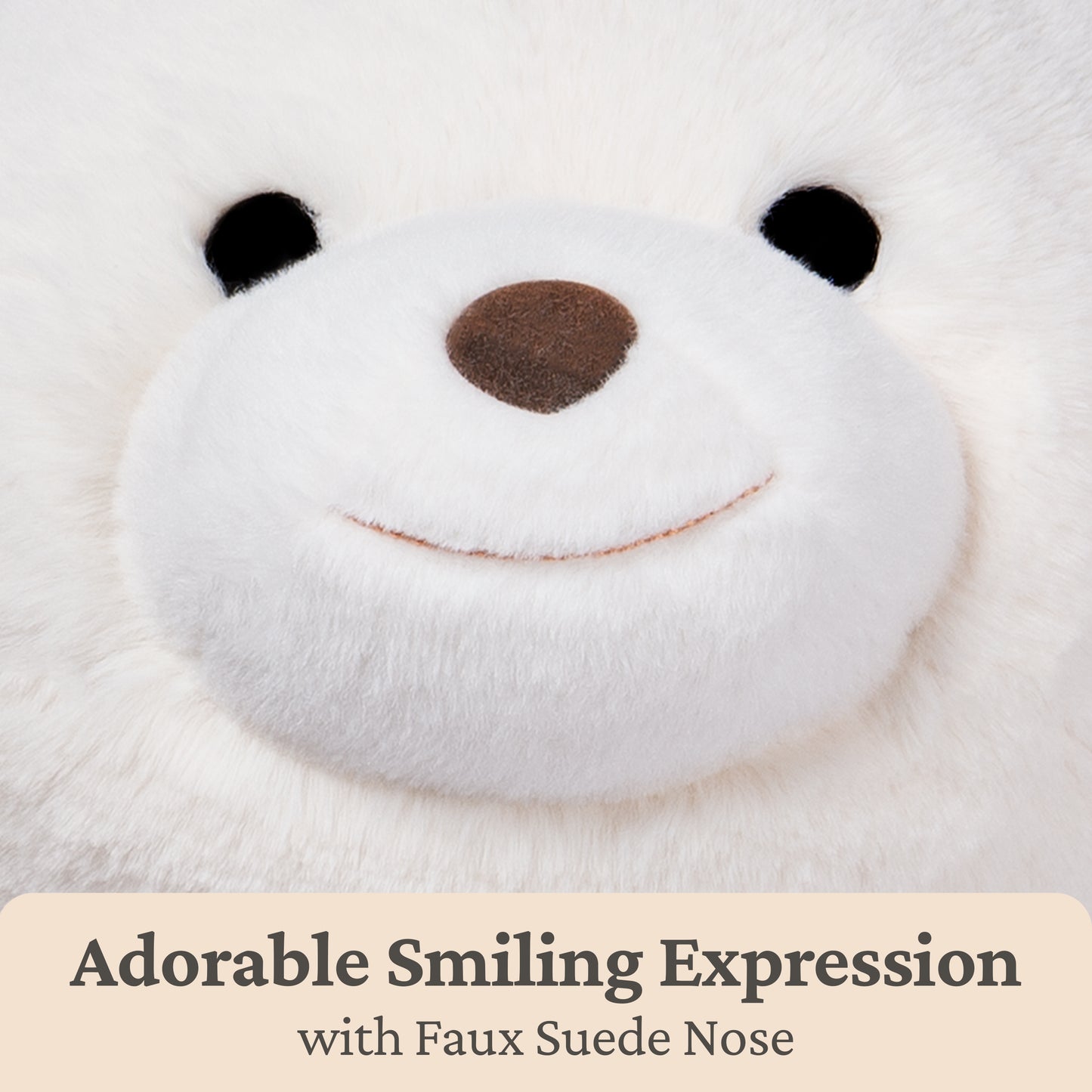 Snuffles, White, 18 in