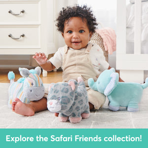 Safari Friends Elephant with Chime, 7 in