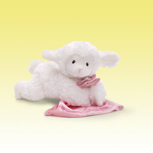 Lena Lamb Sound Toy, Pink, 9 in