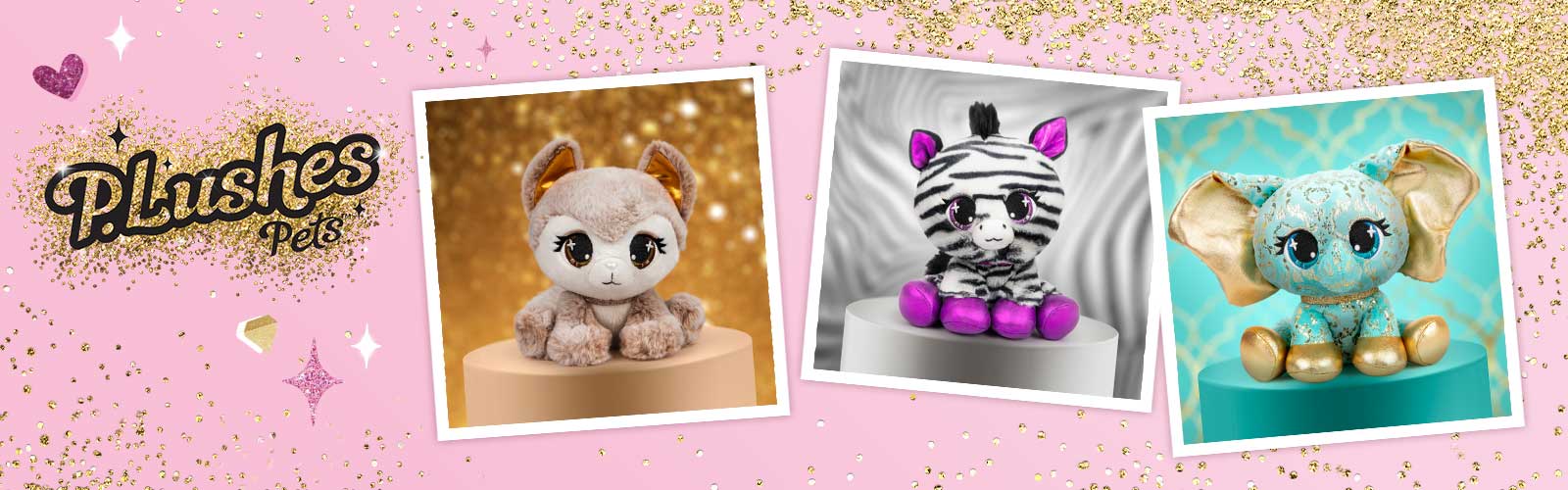 P.Lushes Designer Fashion Pets Koko Melbie Koala Bear Premium Stuffed Animal,  Multicolor/Pink, 6
