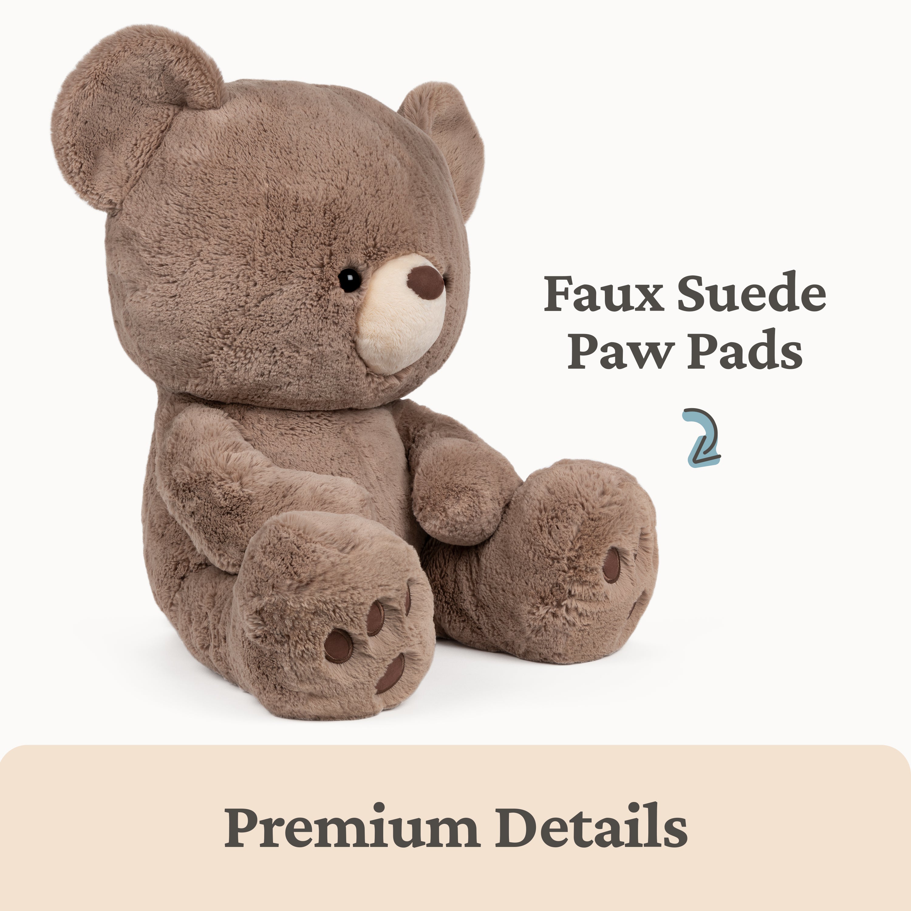 Kai Bear, Taupe, 23 in – Gund