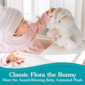 Peek-a-Boo Flora the Bunny, 7 in