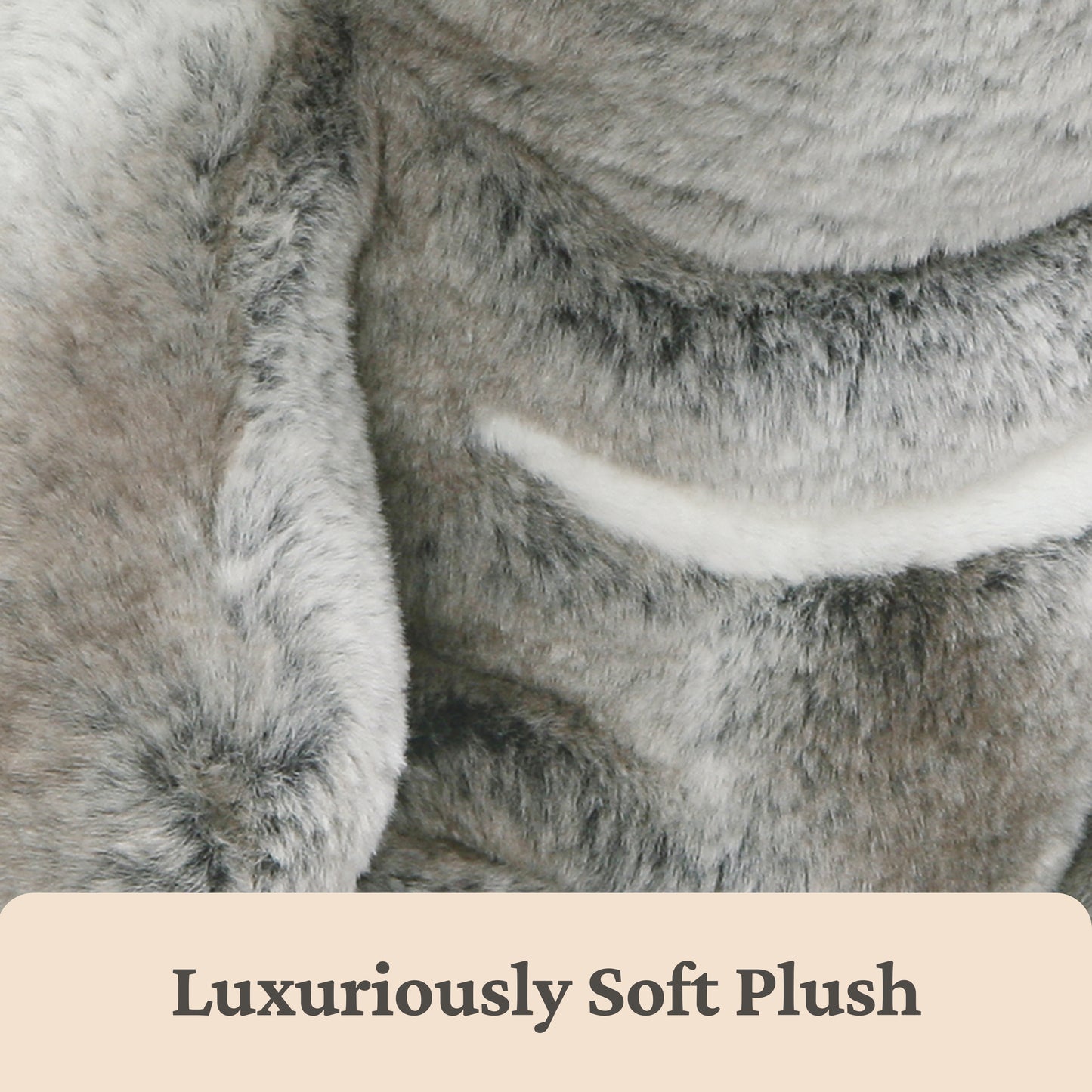 Snuffles® Two-Tone, Gray Brown, 13 in