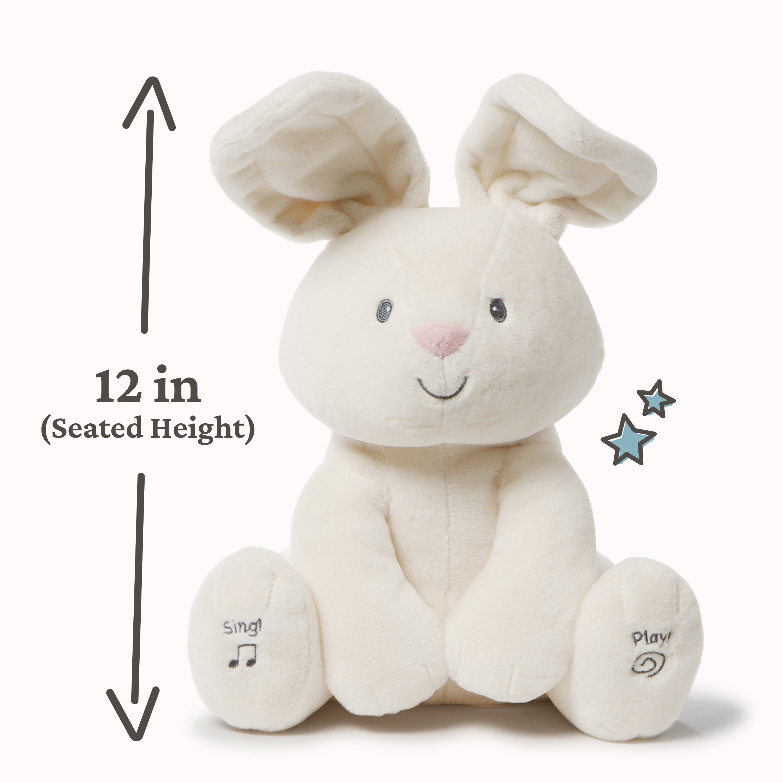 Animated Flora the Bunny, 12 in – Gund