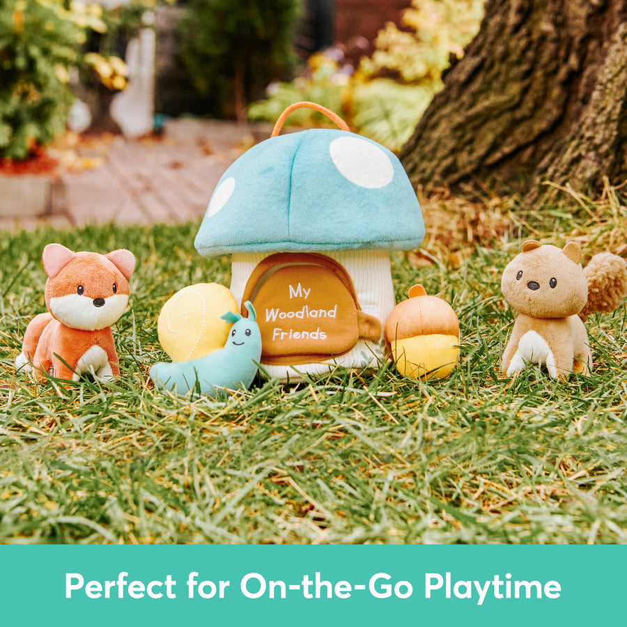 My Woodland Friends Plush Playset, 7.5 in