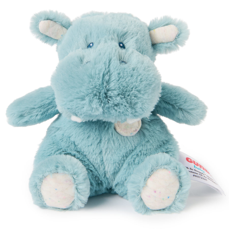 Oh So Snuggly Littles: Hippo, 7 in