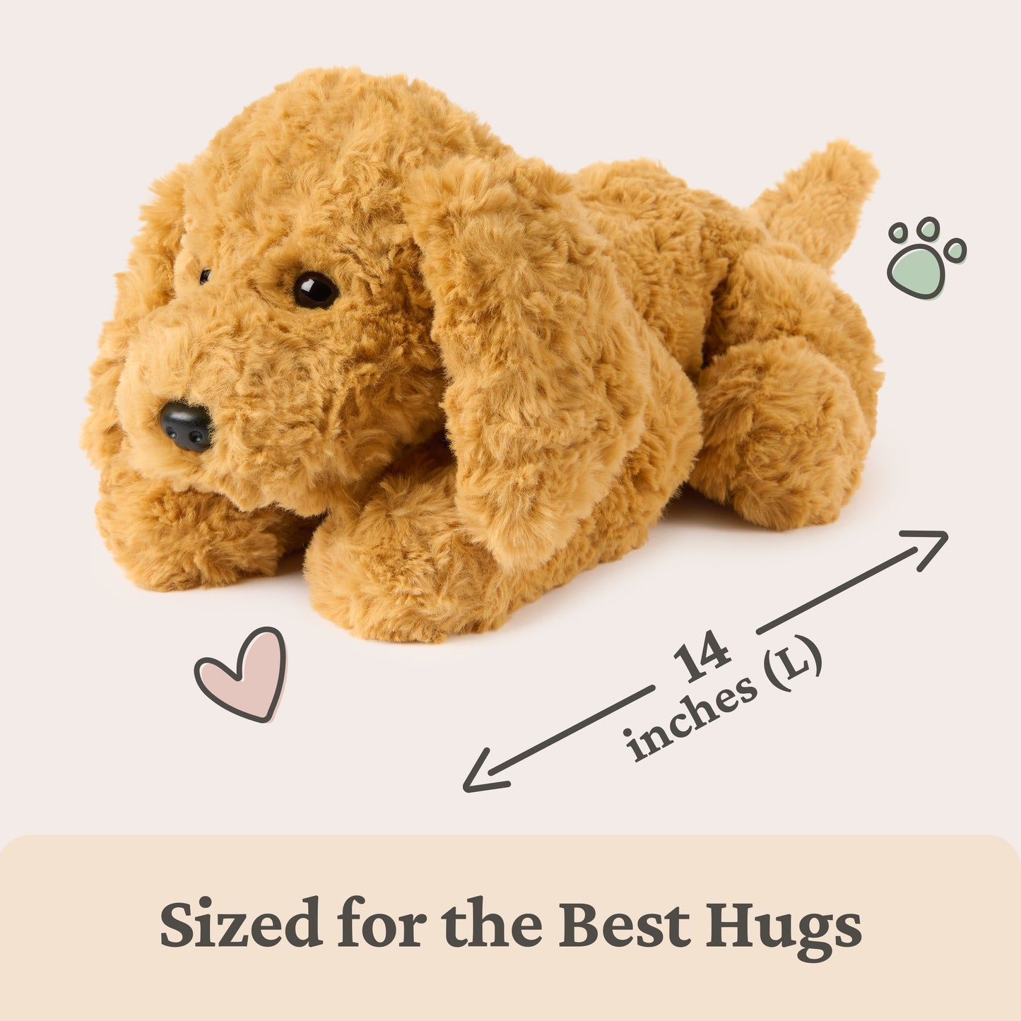 GUND Forever Friends: Muttsy Puppy, 14 in