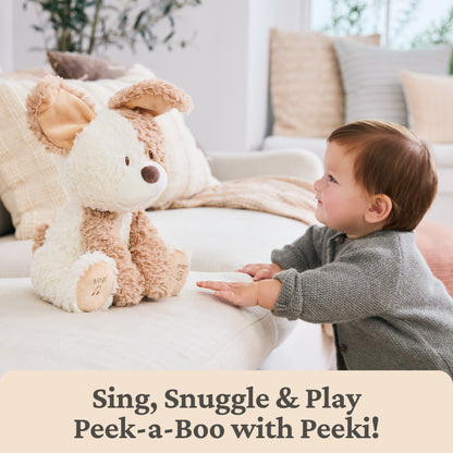 Animated Peeki the Puppy, 12 in