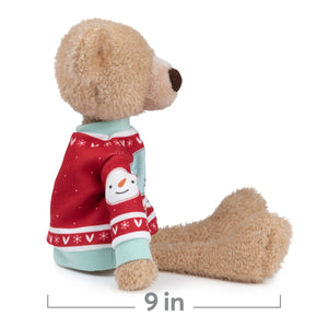 Sleigh Toothpick™ Bear with Holiday Sweater, 15 in