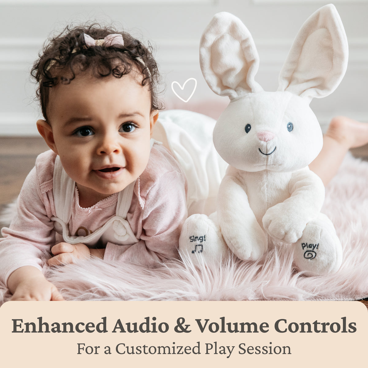 Animated Flora the Bunny, 12 in – Gund