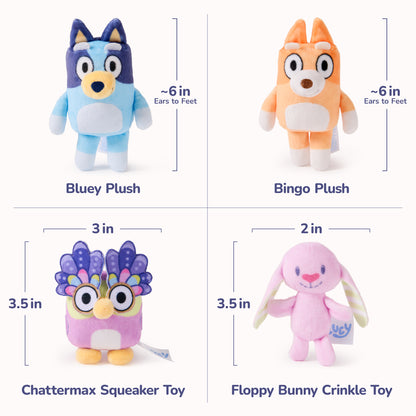 Bluey 5-Piece Playset, 7 in