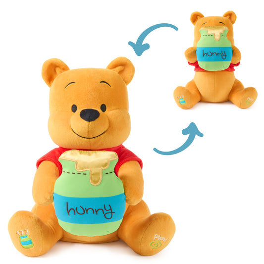Peek-a-Boo Winnie the Pooh Animated Plush, 11 in