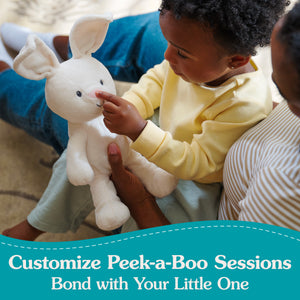 Peek-a-Boo Flora the Bunny, 7 in