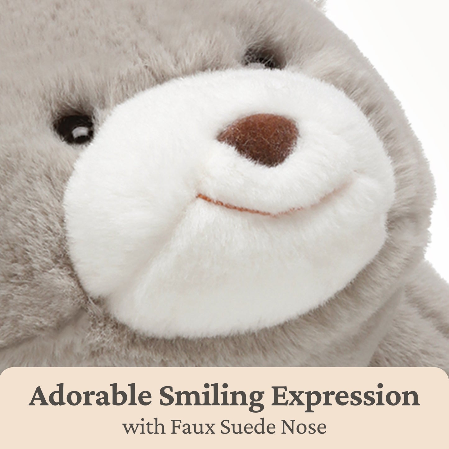 Snuffles, Gray, 10 in