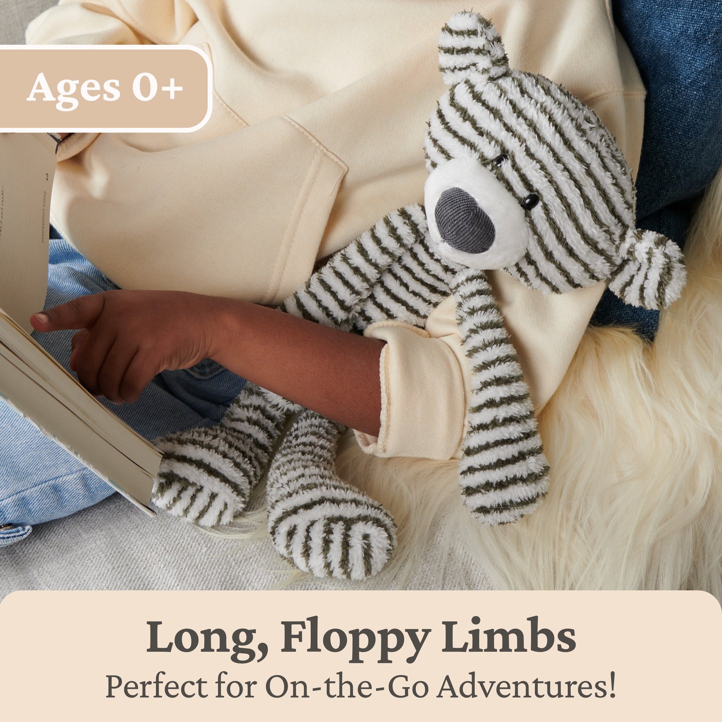 Stripe Toothpick Bear, 15 in