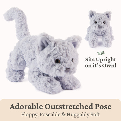 Bootsie English Blue Kitten, 9 in