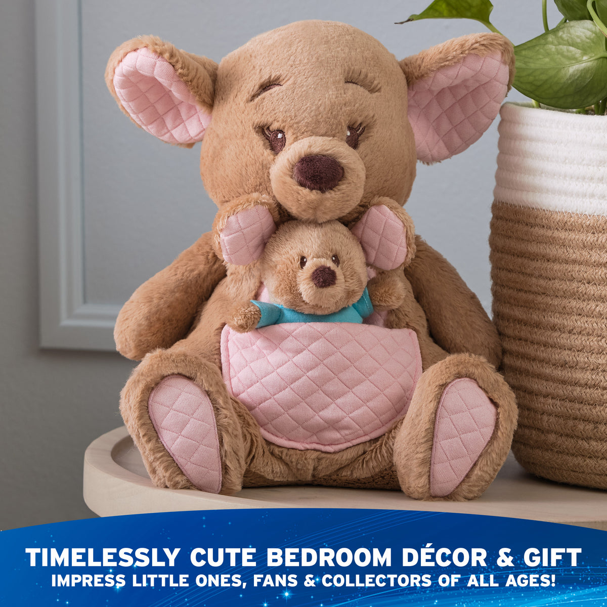 Snuggly Roo Oh So Snuggly Kanga & Roo, 12.5 in – Gund