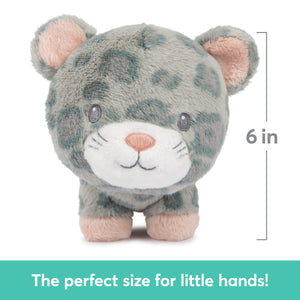 Safari Friends Leopard with Chime, 7 in