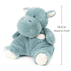 Oh So Snuggly® Hippo Plush, 12.5 in