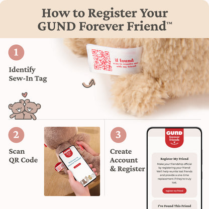 GUND Forever Friends Promise: Philbin Bear