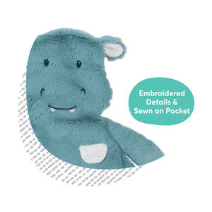 Oh So Snuggly® Hippo Lovey, 14 in