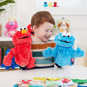 Cookie Monster Hand Puppet, 11 in