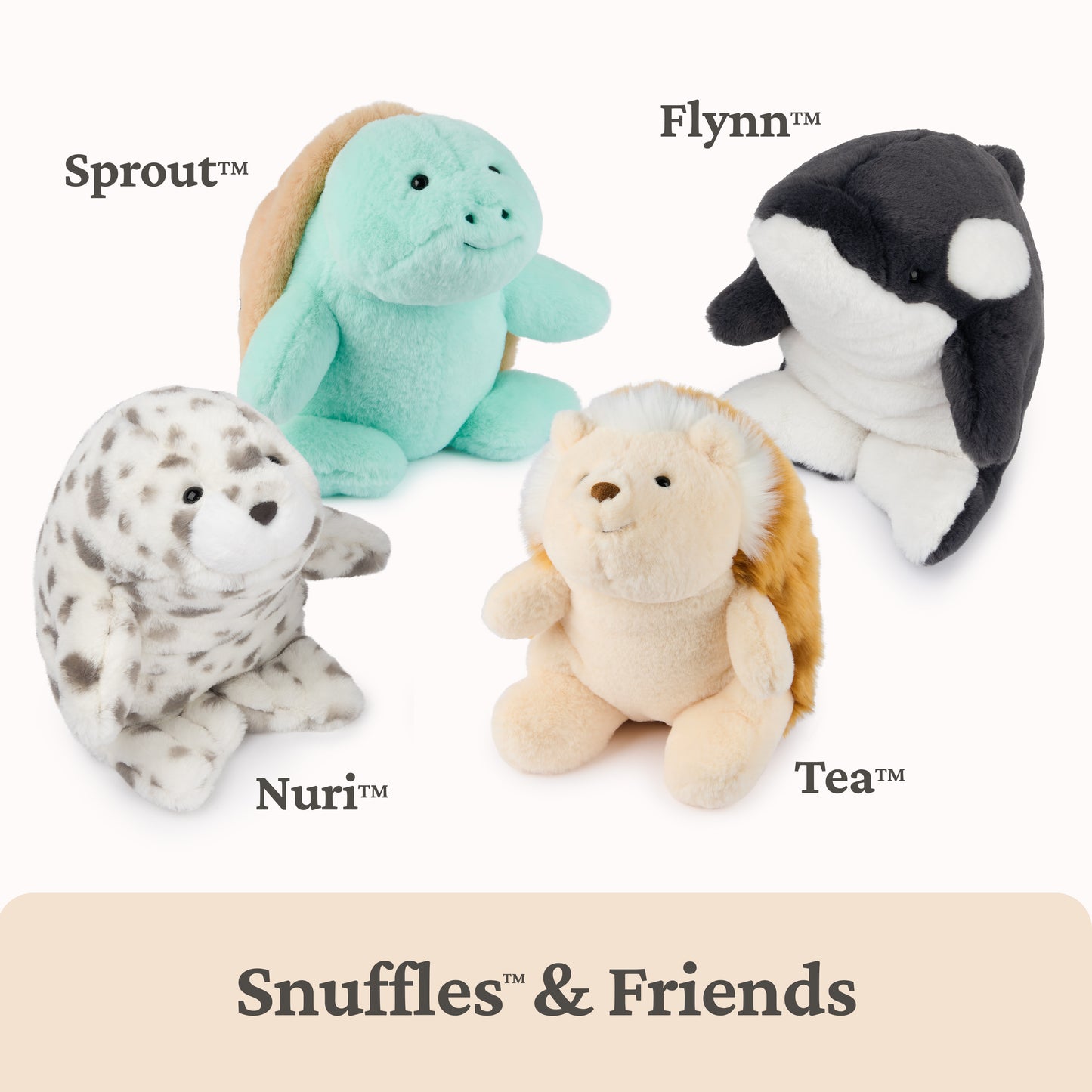 Snuffles® and Friends: Nuri Leopard Seal, 10 in