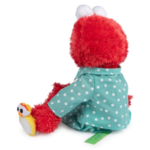Bedtime Elmo with Glow-in-the-Dark Pajamas & LED Flashlight, 12 in
