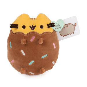 Pusheen Chocolate Dipped Cookie Squisheen, 6 in